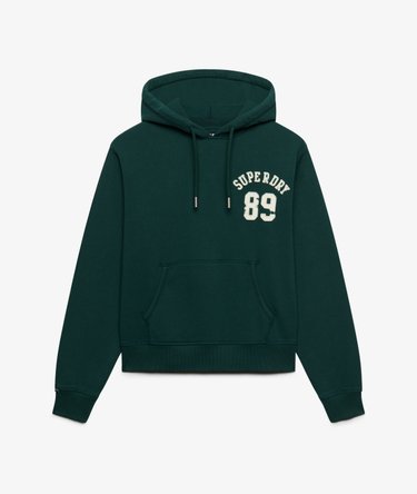 Athletic Essential Applique Cropped Hoodie Image 7