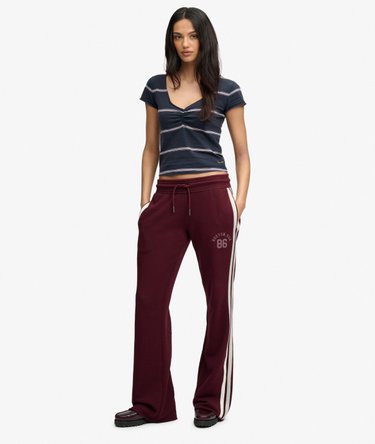 Athletic Essentials Stripe Flare Joggers Image 1