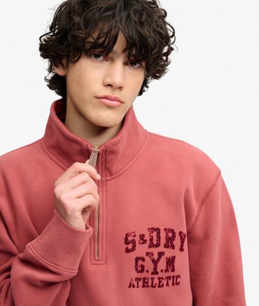 Tonal Half Zip Sweatshirt Image 4