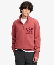 Tonal Half Zip Sweatshirt