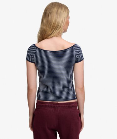 Bardot Short Sleeve Off Shoulder Top Image 5