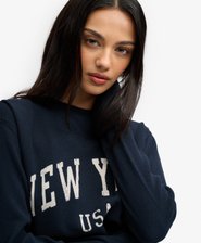 Athletic Essential Graphic Long Sleeve Top