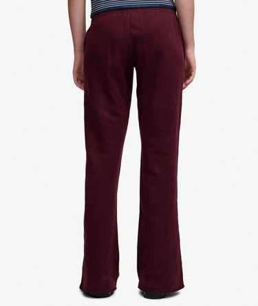 Athletic Embroidered Flare Joggers Image 4