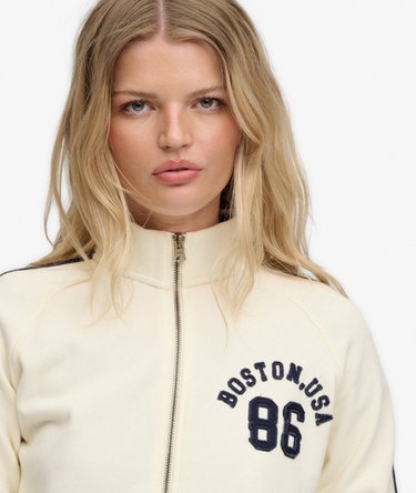 Athletic Applique Track Top Image 4