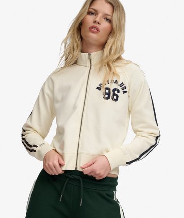 Athletic Applique Track Top Image 2