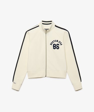 Athletic Applique Track Top Image 6