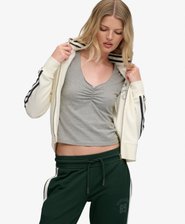 Athletic Essentials Kurzarmshirt mit Raffung