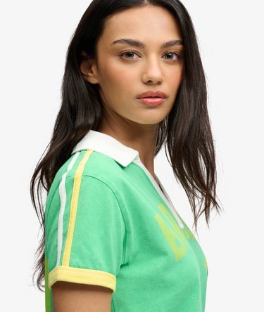 Athletic Football Collared T-shirt Image 4