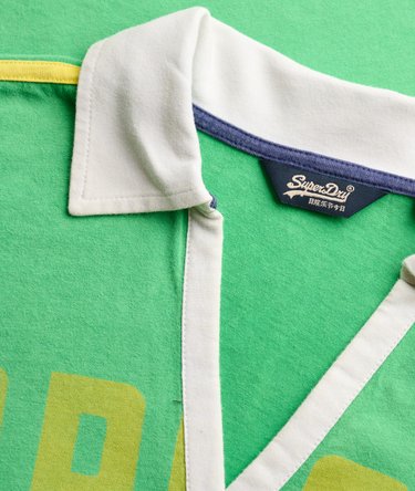 Athletic Football Collared T-shirt Image 6