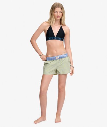 Logo Triangle Bikini Top Image 3