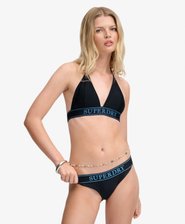 Logo Triangle Bikini Top
