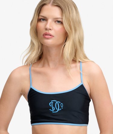 Contrast Bralette Bikini Top Image 4