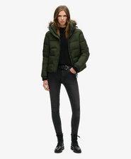 Chaqueta corta con capucha de uso intermedio