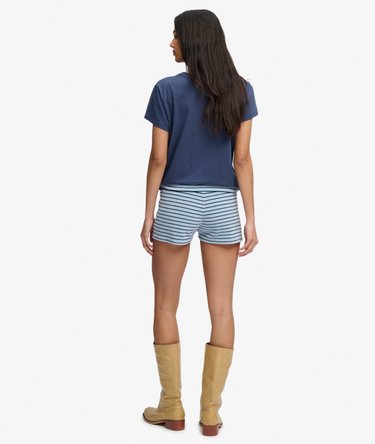 Athletic Essentials Fold Over Towelling Shorts Image 5