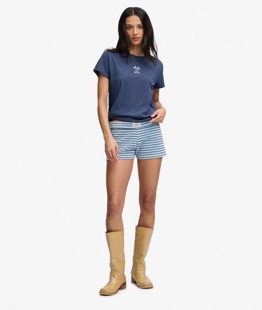 Athletic Essentials Fold Over Towelling Shorts Image 1
