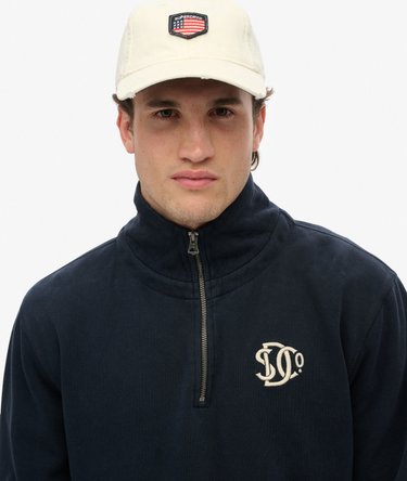 Athletic SD Co Half Zip Sweatshirt Image 4