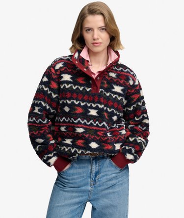 Super Soft Tryckt Teddyfleece Image 1