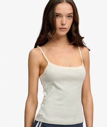 Athletic Essential Lace Cami Top Image 4