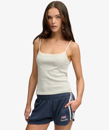 Athletic Essential Lace Cami Top Image 2