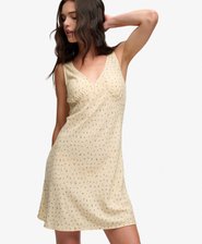 Printed Sweetheart Mini Dress
