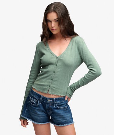 Athletic Essential Pointelle Neuletakki Image 1