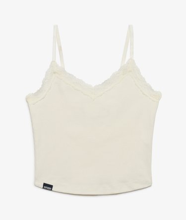 Pitsireunuksinen lyhyt Athletic Essentials -camitoppi Image 7