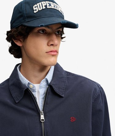 Lightweight Preppy Harrington Jacket Image 4
