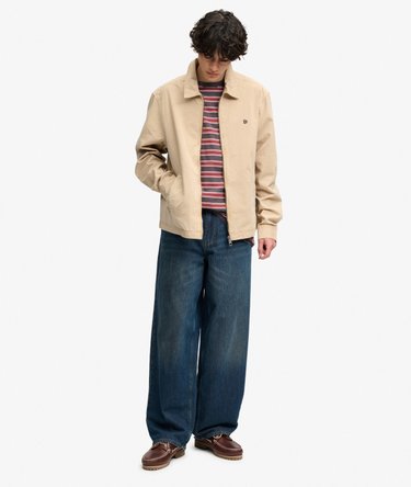 Lightweight Preppy Harrington Jacket Image 3