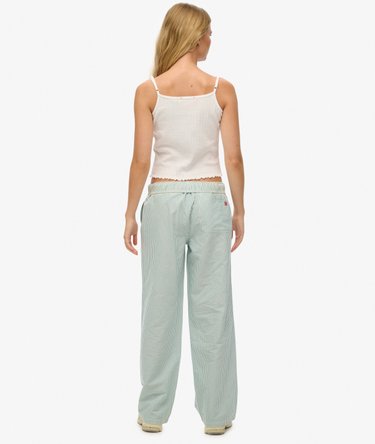 Pantalon Ray&eacute; Coton Bio Coupe Droite Image 5