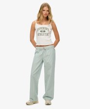 Pantalon Ray&eacute; Coton Bio Coupe Droite