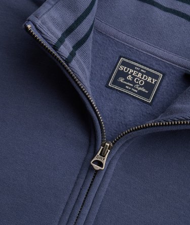 Essential Serif Logo Half Zip Sweatshirt Image 6