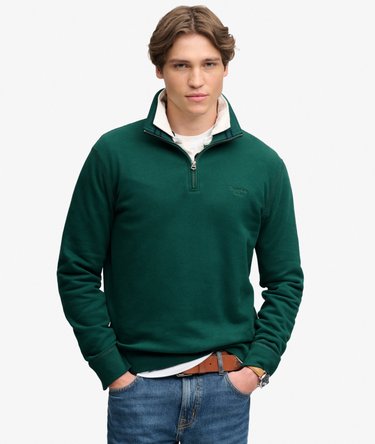 Essential Serif Logo Sweatshirt mit lockerer Passform Image 1