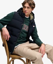Gilet court &agrave; capuche Everest