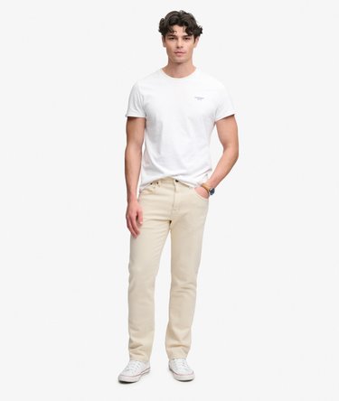 Organic Cotton Vintage Slim Straight Jeans Image 1