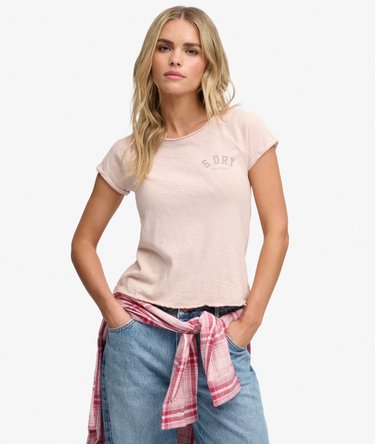 Athletic Essentials Slub Graphic T-Shirt Image 1