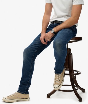 Organic Cotton Vintage Slim Straight Jeans Image 3