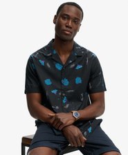 Chemise imprim&eacute;e &agrave; manches courtes Cabana