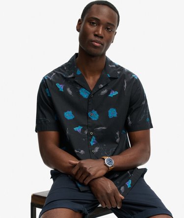 Cabana Print Short Sleeve Shirt Image 3