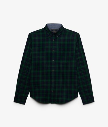 Chemise Lumberjack en Coton &agrave; Manches Longues Image 7
