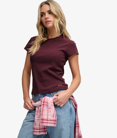 Athletic Essential T-Shirt schmale Passform Image 2