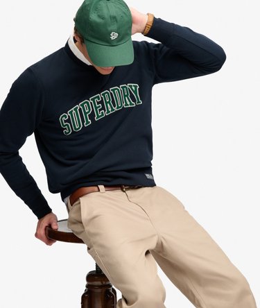 Sudadera Athletic Applique Corte Relajado Image 2