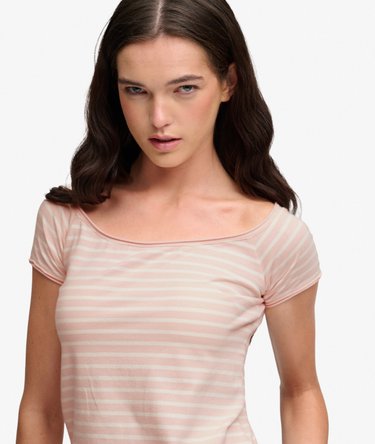 Bardot Short Sleeve Off Shoulder Top Image 4