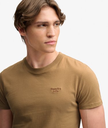 Camiseta Essential con Logo Serif Bordado Image 4