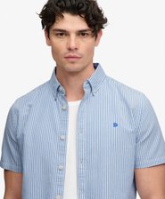 Camicia Oxford Preppy a Maniche Corte