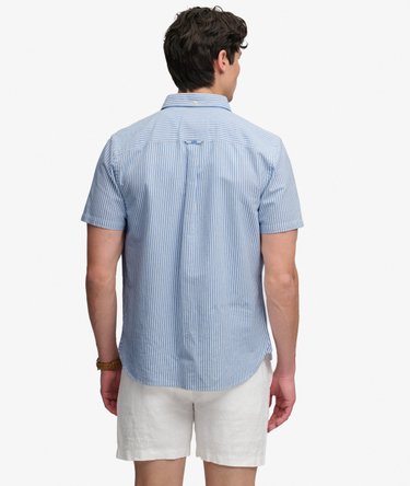 Chemise Oxford Preppy &agrave; manches courtes Image 5
