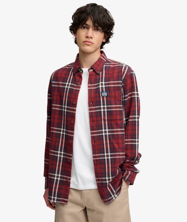 Long Sleeve Cotton Lumberjack Shirt Image 2