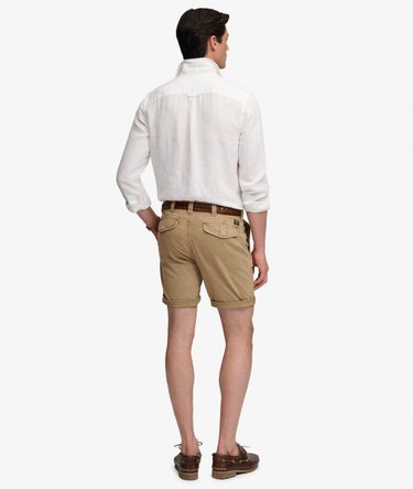 Utility Chino Shorts Rechte Pasvorm Image 5