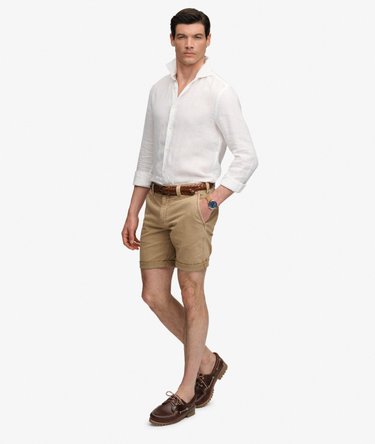 Utility Chino Shorts Rechte Pasvorm Image 2