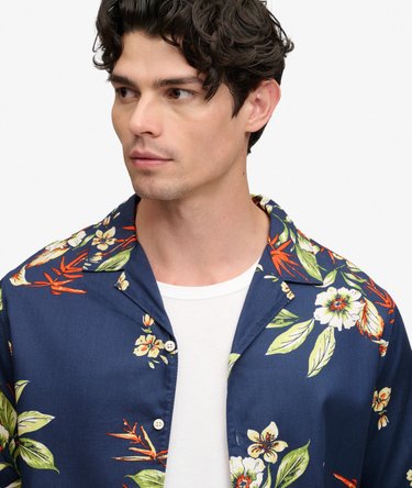 Hawaiian Print Short Sleeve Shirt Image 4