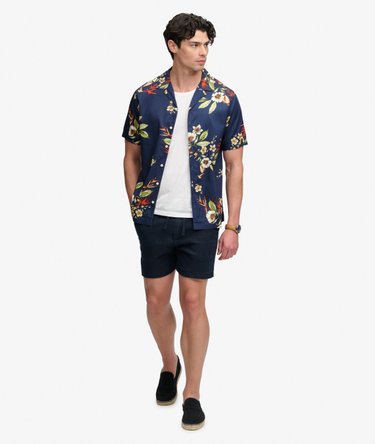 Hawaiian Print Short Sleeve Shirt Image 3